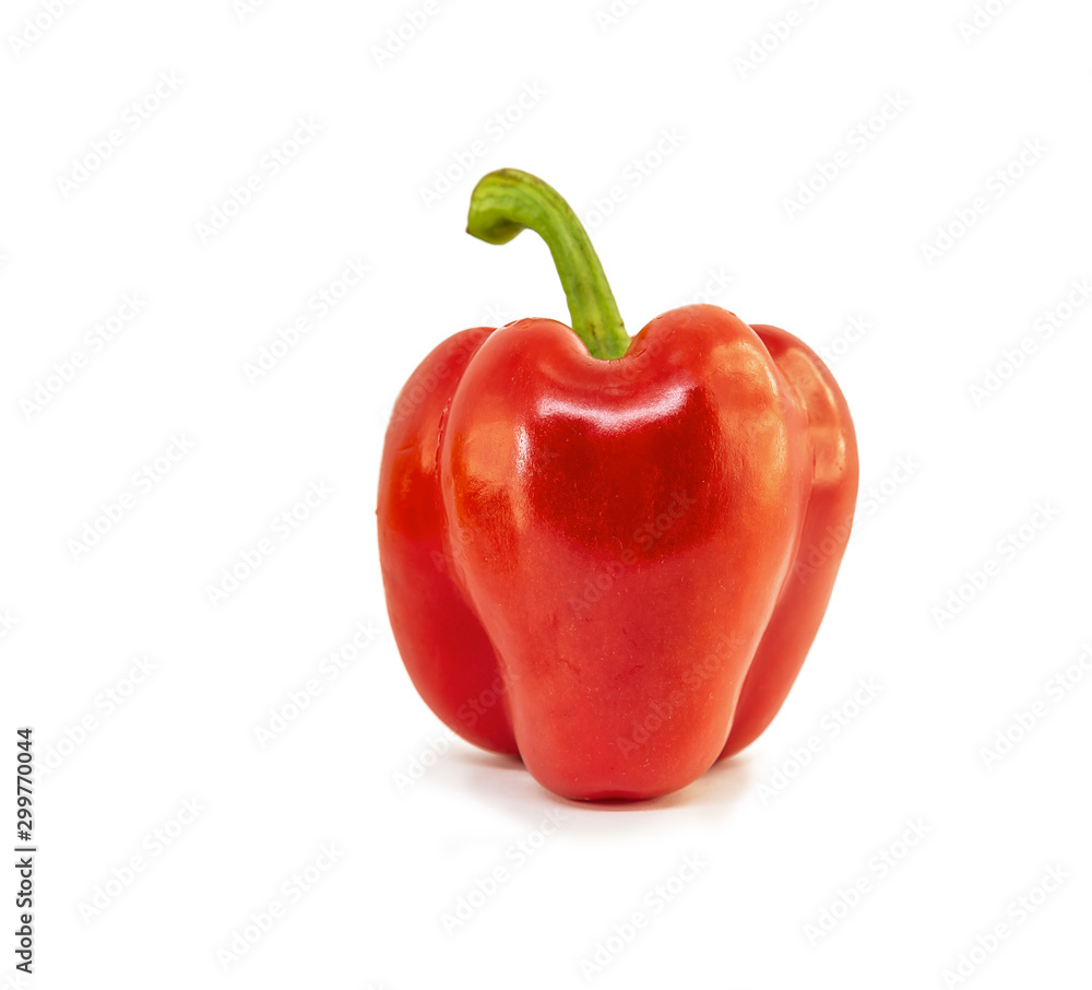 red pepper isolated on white background red pepper isolated on white background