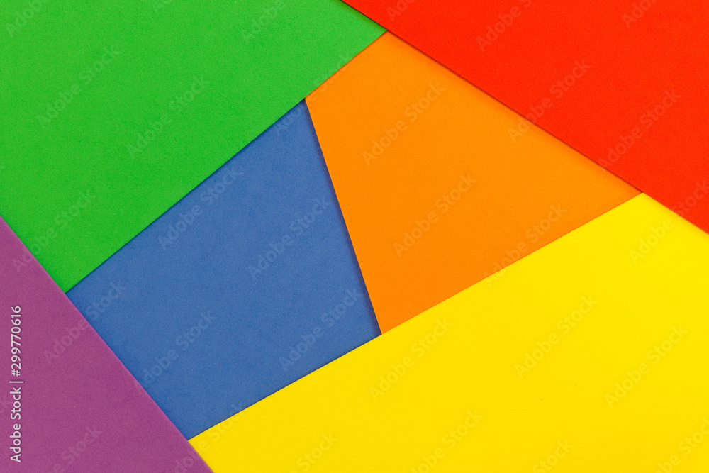 Abstract textured background of colorful craft foam board in the Pride LGBT rainbow colors Abstract textured background of colorful craft foam board in the Pride LGBT rainbow colors