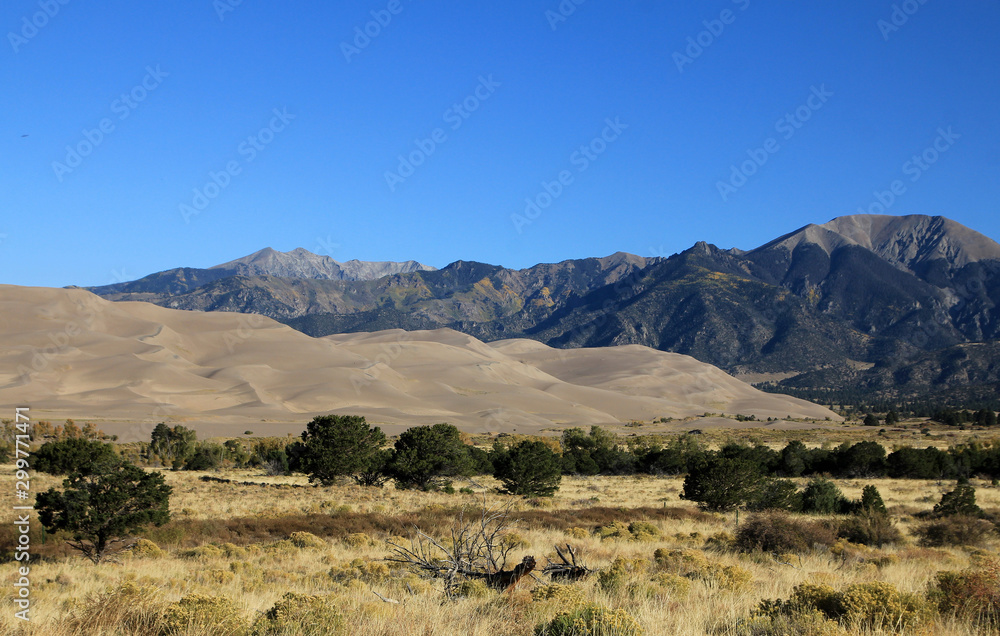 National Park Great Sand Dunes in Colorado, USA