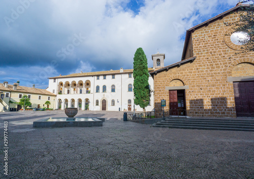 Church of Santa Maria Maggiore and Palazzo Ruspoli in Cerveteri, Italy