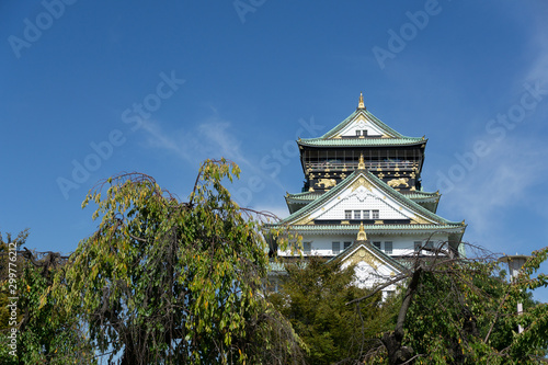 Osaka Castle in Japan