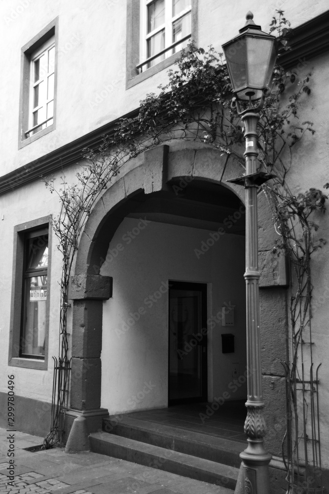 Arched Entrance in Koblenz Germany