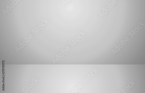 abstract gray backgrounds gradient vector illustration, Empty light interior for your creative.