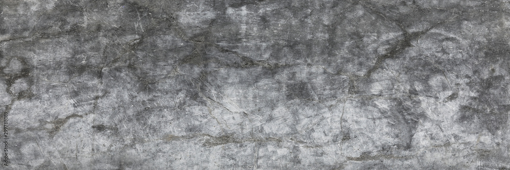 Fototapeta texture of gray concrete wall in cracks