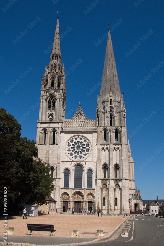 Cathedral Notre-Dame de Chartres in Chartres, France
