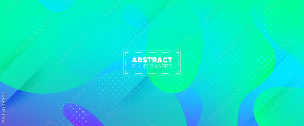 Neon Dynamic Background. Fluid Shapes. 3d Neon Dynamic Background. Fluid Shapes. 3d