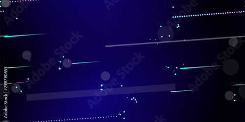 Fast Effect. Motion Neon. Seamless Pattern. Glitch