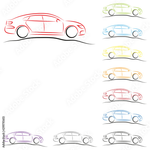 Auto Logo, Auto Sammlung, Sport Auto