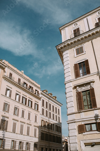 facade of old building