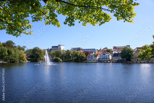 Bergen - Norwegen - Lille Lungegårdsvannet