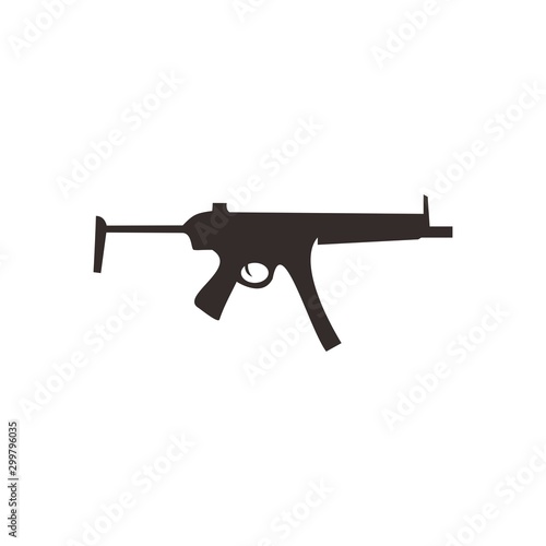 assault rifle with scope