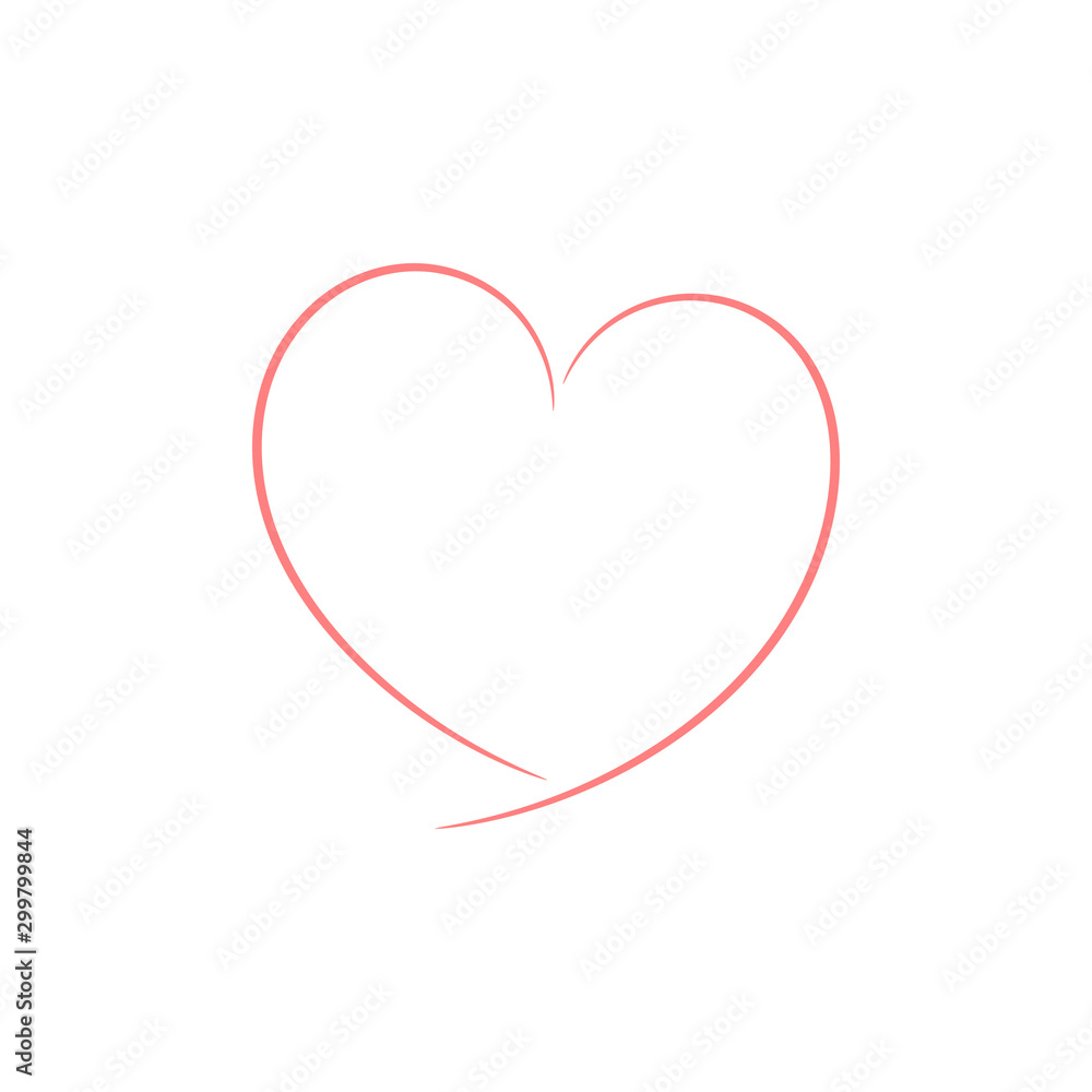 heart icon vector design concept. love symbol art background minimalistic valentine's day. heart icon vector design concept. love symbol art background minimalistic valentine's day.