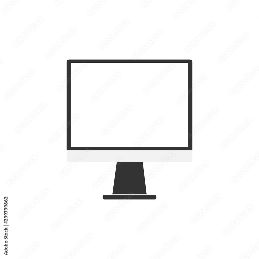 computer laptop icon electronic technology mockup device flat design modern trendy isolated on white background. computer laptop icon electronic technology mockup device flat design modern trendy isolated on white background.