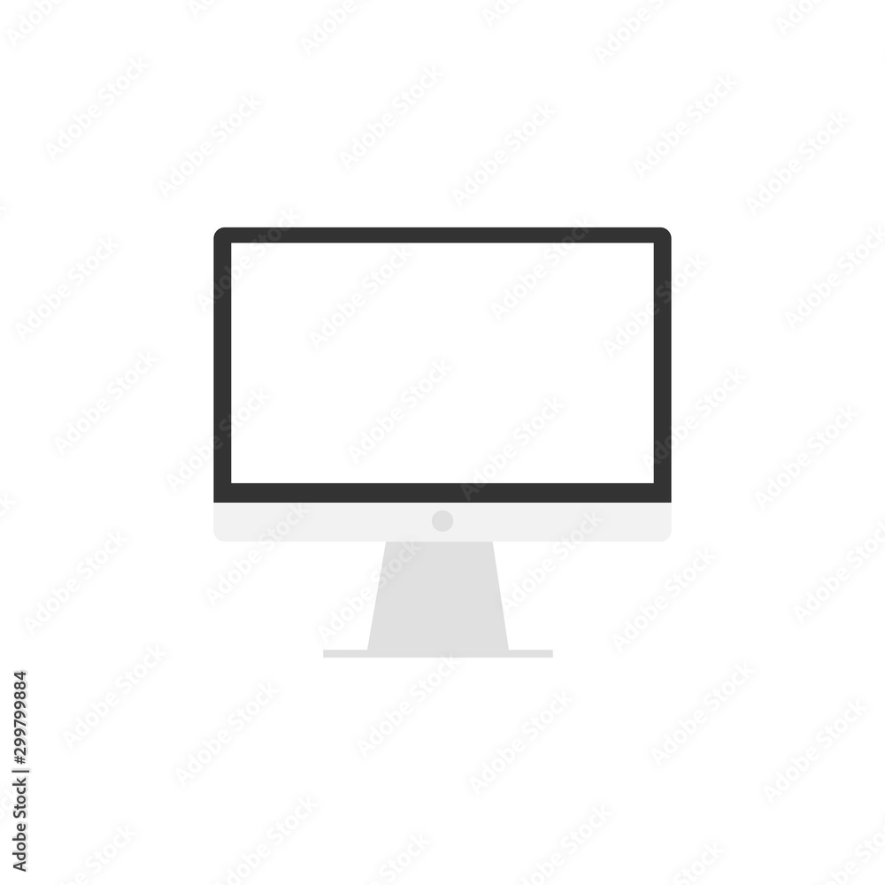 computer laptop icon electronic technology mockup device flat design modern trendy isolated on white background. computer laptop icon electronic technology mockup device flat design modern trendy isolated on white background.