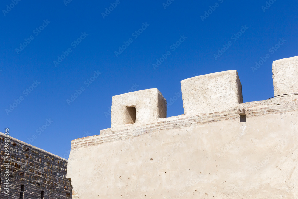 Fortress in the old town of Tangier in Morocco