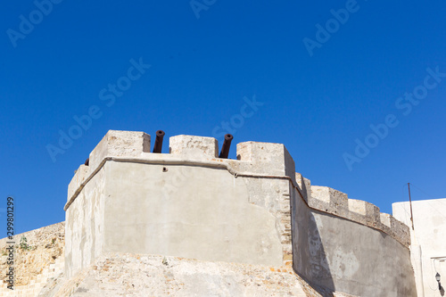 Fortress in the old town of Tangier in Morocco
