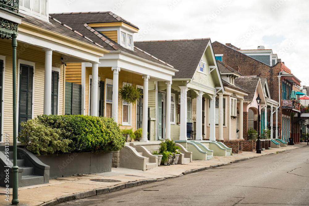 Architecture of the French Quarter in New Orleans