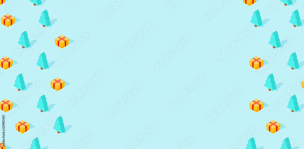 Christmas trendy decoration background. winter holiday pattern Christmas trendy decoration background. winter holiday pattern