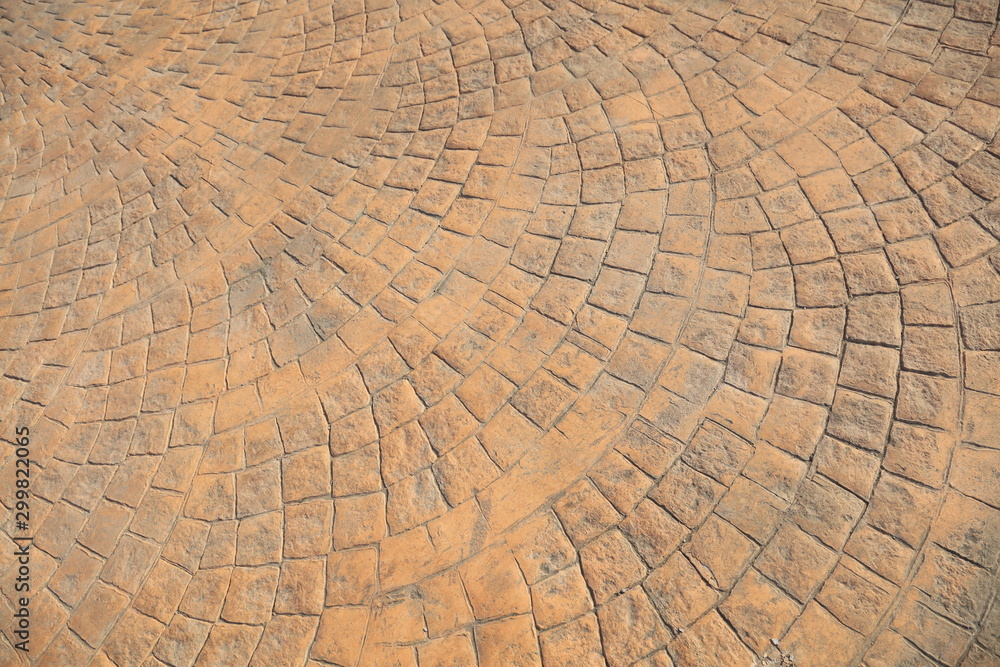 Reticulate traces on the ground