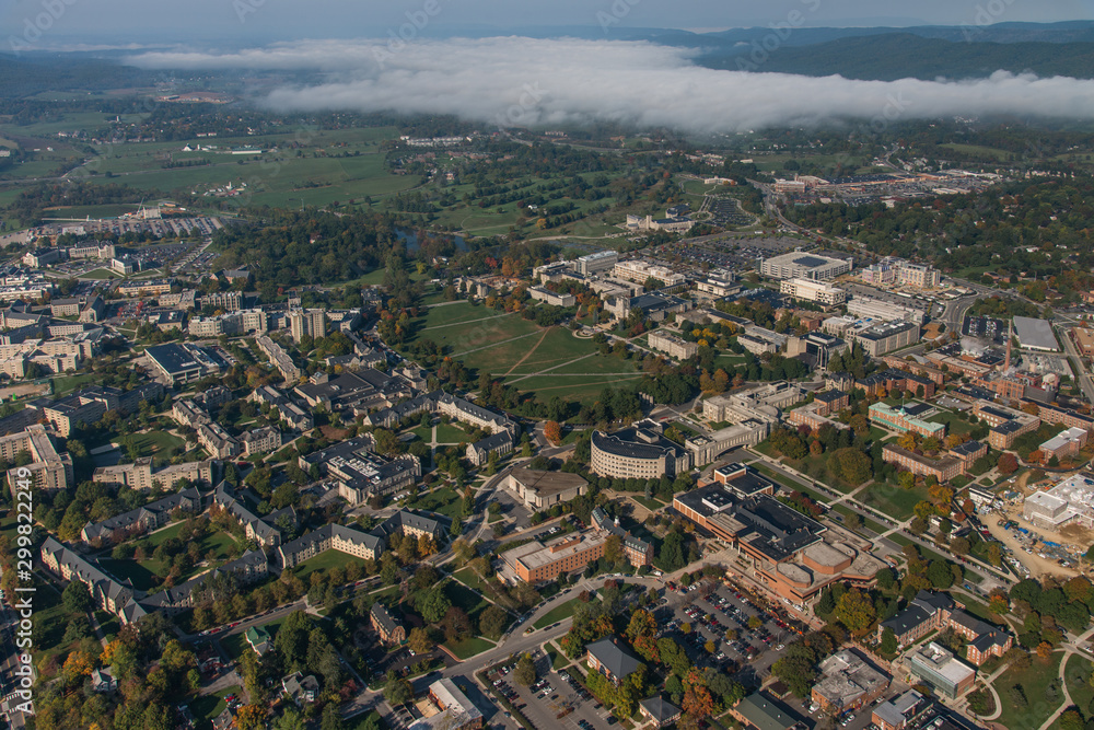 Fototapeta premium Virginia Tech, Lane Stadium