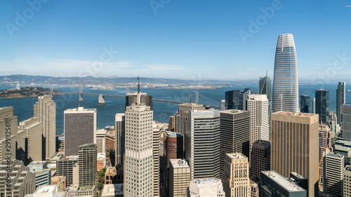 San Francisco cityscape with Salesforce Tower, California, USA