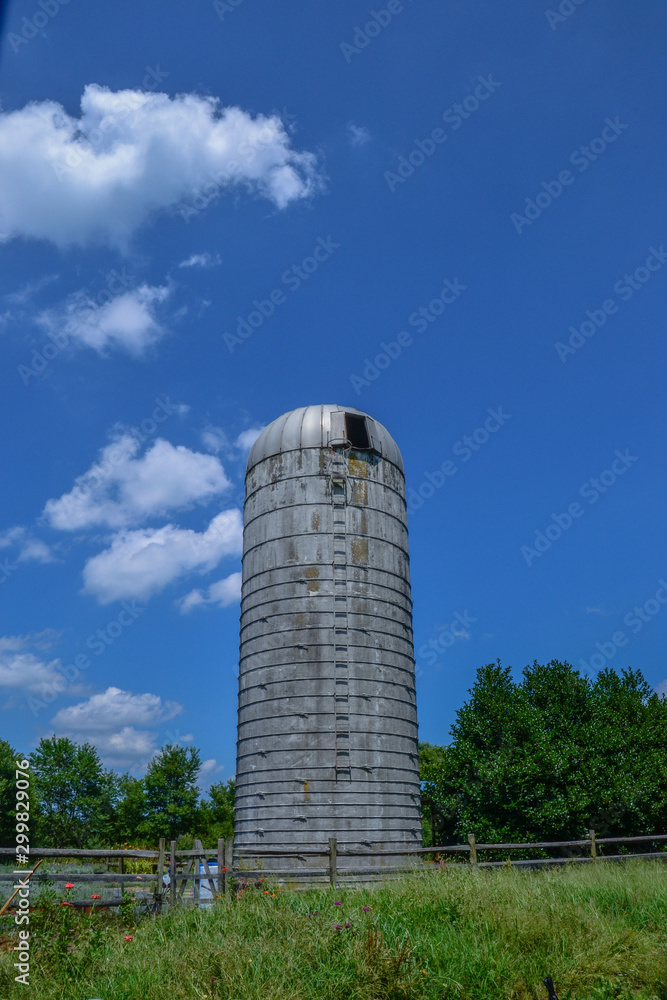 Silo Reaching for the Sky