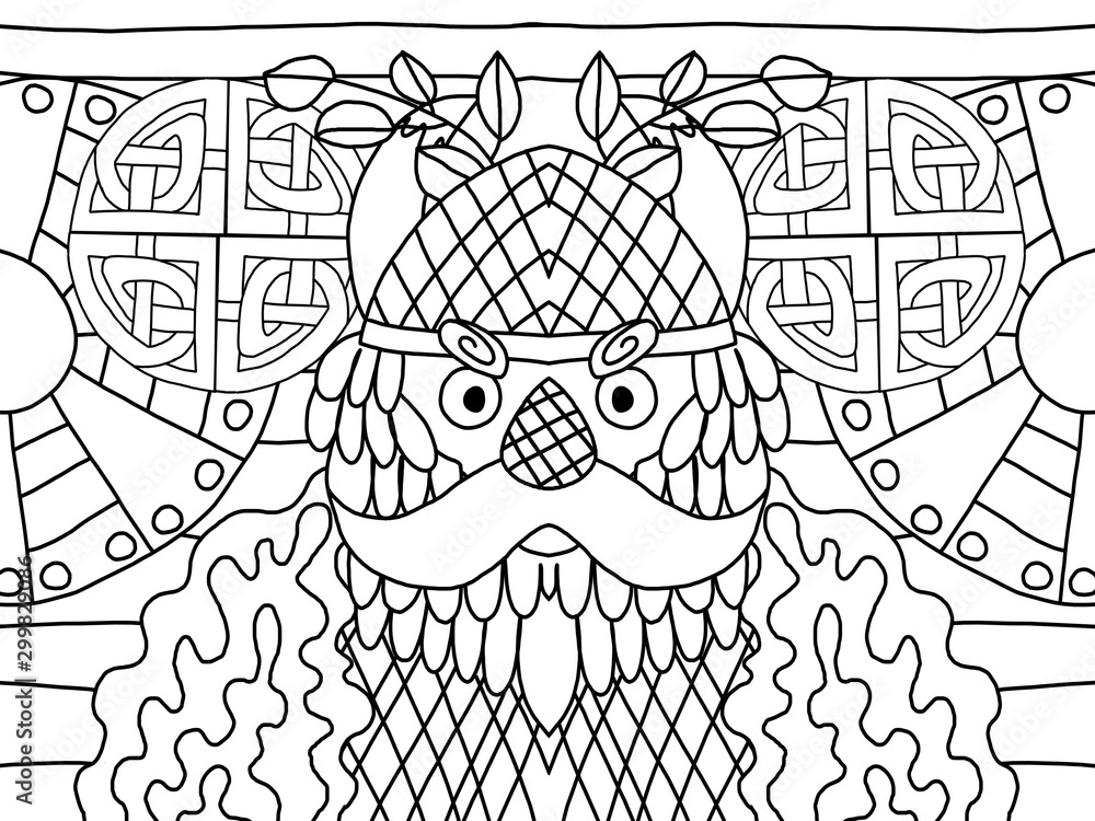 94 Coloring Pages Beard Best