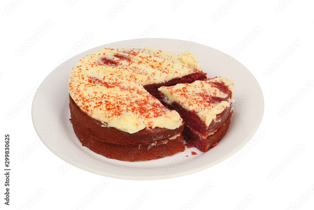 Cake on a plate Cake on a plate