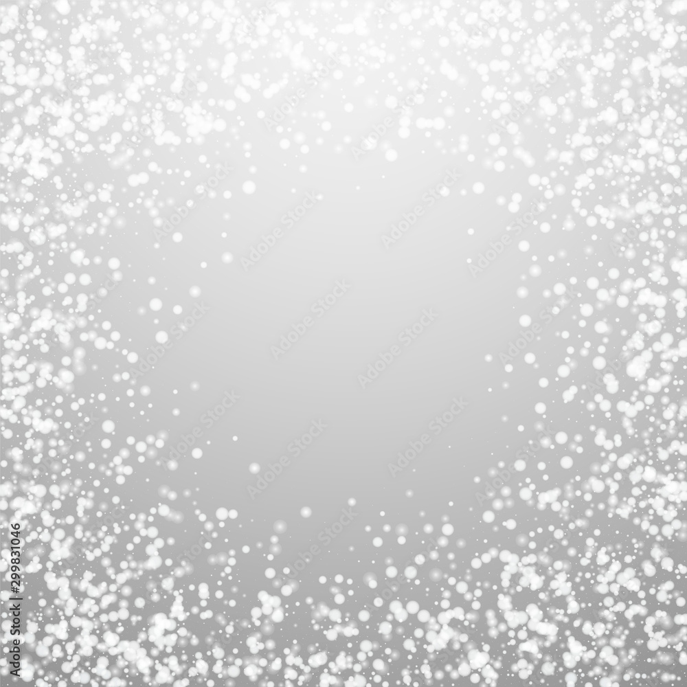 Amazing falling snow Christmas background. Subtle Amazing falling snow Christmas background. Subtle