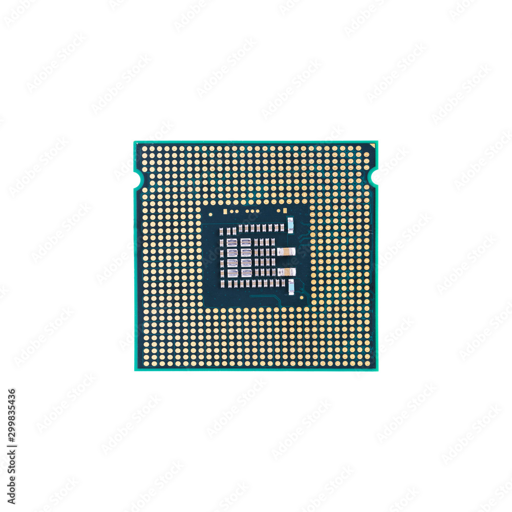 Computer CPU isolated on a white background. desktop hardware. central processing unit close up macro. technologies concept. Computer CPU isolated on a white background. desktop hardware. central processing unit close up macro. technologies concept.