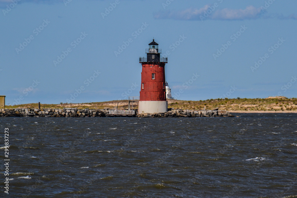 Lighthouse Protects Cape Henelopen, DE Lighthouse Protects Cape Henelopen, DE