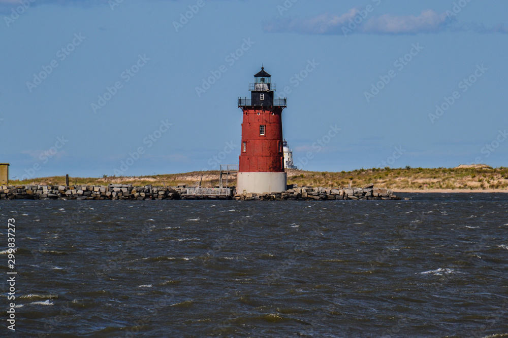 Lighthouse Protects Cape Henelopen, DE