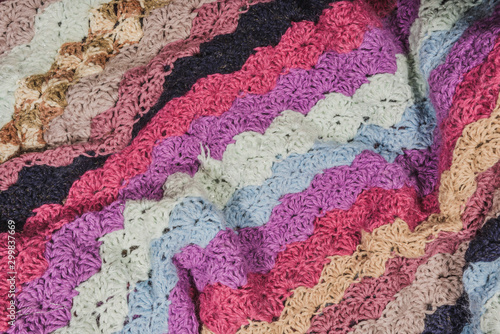 Knitted blanket