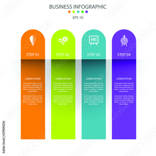 Infographic template design , infographic vector