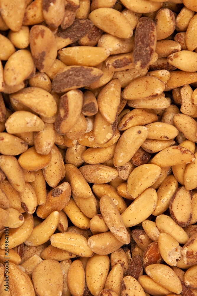 brazil nuts in a bin brazil nuts in a bin