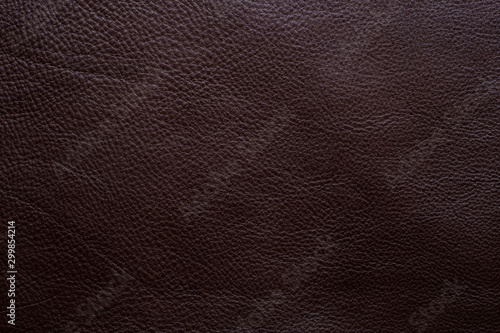 Genuine full grain cow leather texture