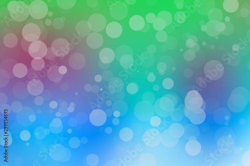 Abstract bokeh background, Colorful defocused.