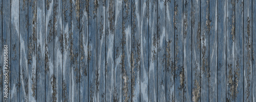 Dark blue weathered wood beach table texture background