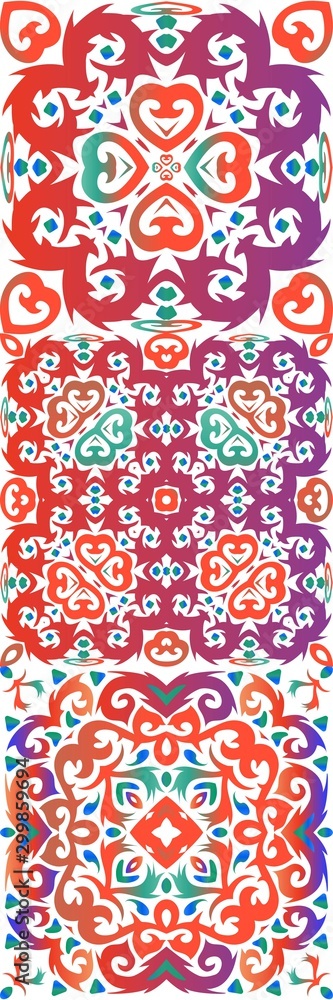 Fototapeta premium Decorative color ceramic talavera tiles.