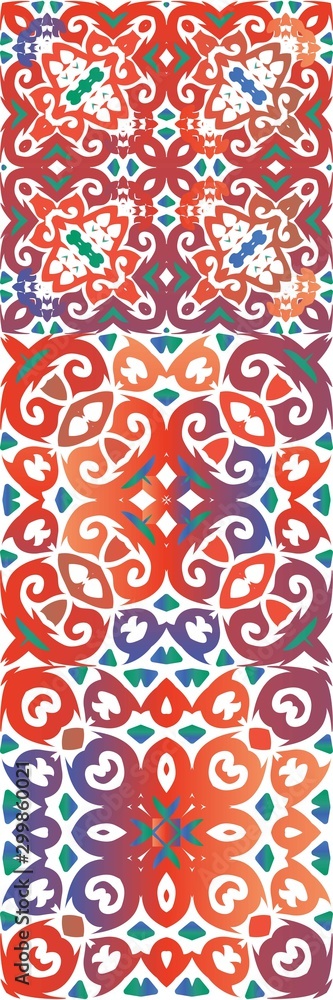 Fototapeta premium Decorative color ceramic talavera tiles.