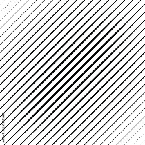 Oblique black vector stripes. Diagonal trendy pattern. Abstract modern background. For prints, web, template and textile design