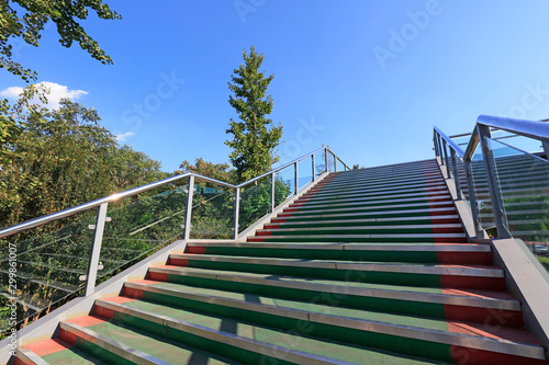 Fototapeta Naklejka Na Ścianę i Meble -  Overpasses steps