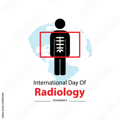 International Day of Radiology poster concept.