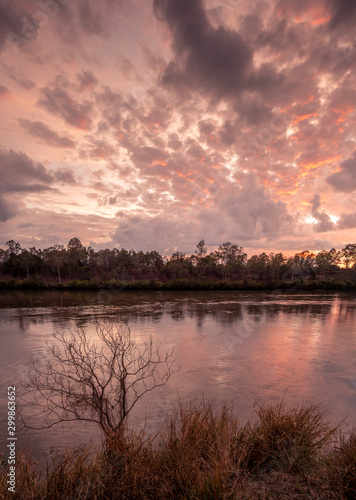 River Sunrise Panorama © Kevin