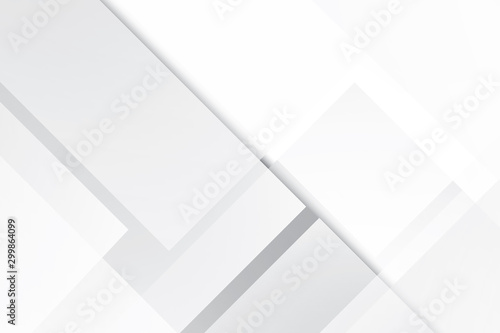 Abstract geometric white and gray color background. Vector, illustration.