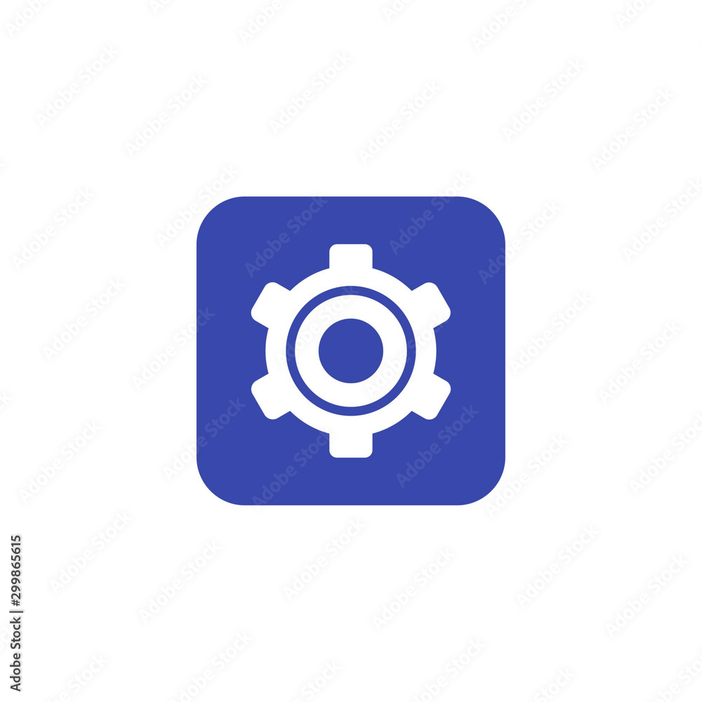 Gear Vector Icon template design Gear Vector Icon template design