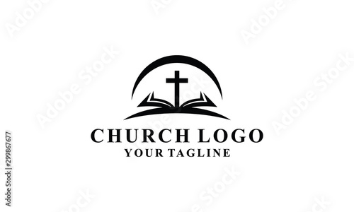 Canvastavla church and book logo design inspirations