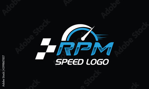 speed RPM logo design inspirations