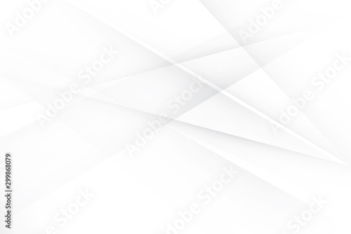 Abstract geometric white and gray color background. Vector, illustration.