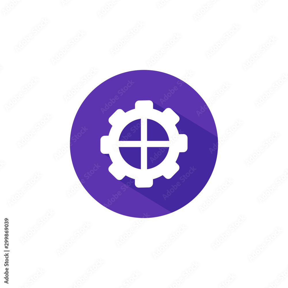 Gear icon design, Cog circle wheel machine part technology industry and technical theme Vector illustration Gear icon design, Cog circle wheel machine part technology industry and technical theme Vector illustration